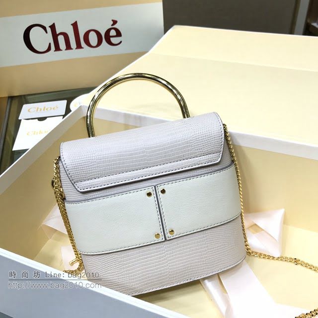 Chloe女包 克洛伊經典Aby lock蜥蜴紋圓環鏈條手袋 Chole手提肩背斜挎包  jjh1351
